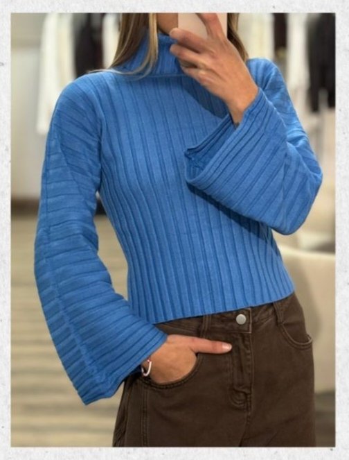 Polera blue