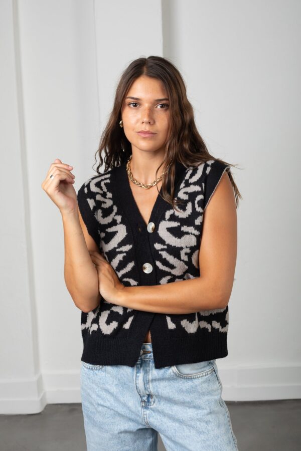 Chaleco Animal Print